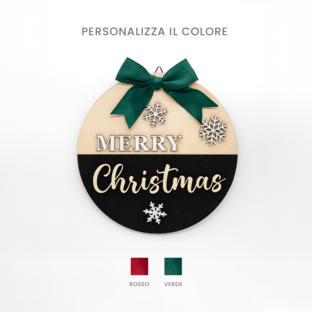 Fuoriporta Natale-verde