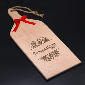 Tagliere Natalizio Personalizzato in legno